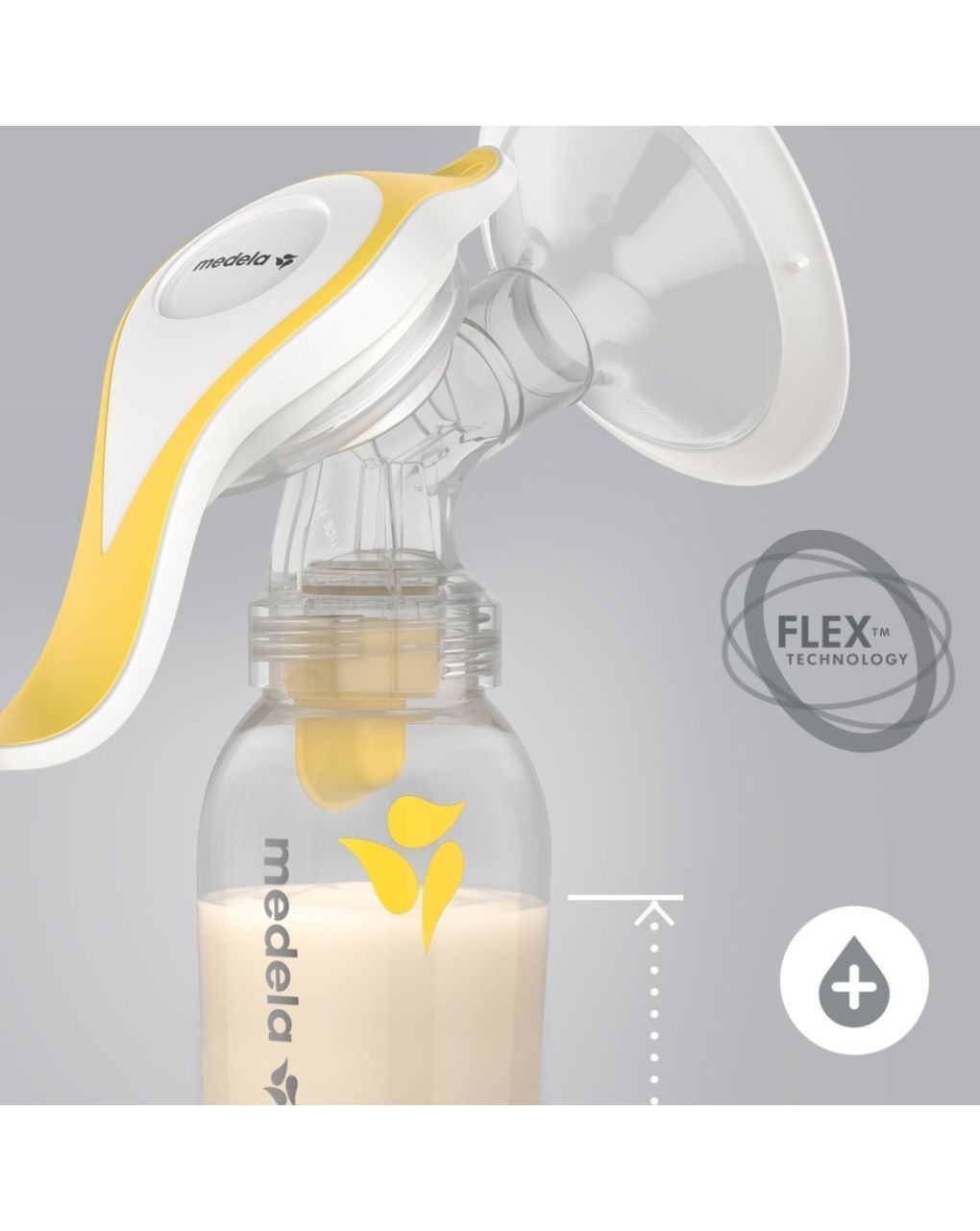 Medela χειροκίνητο θήλαστρο harmony flex™ 2-phase - Medela