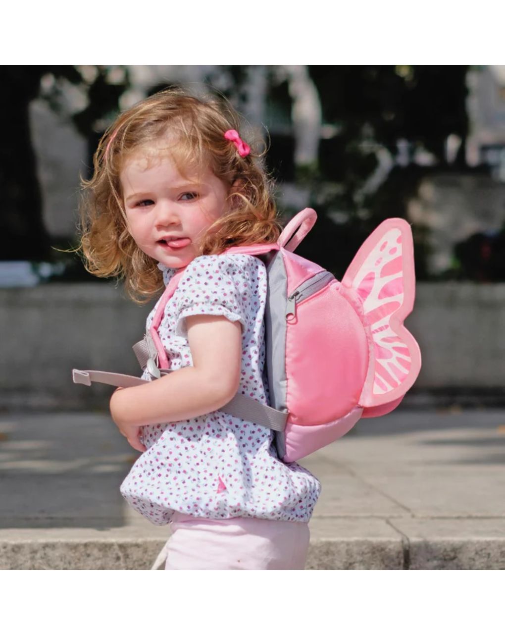 Littlelife παιδική τσάντα πλάτης με λουράκι ασφαλείας πεταλούδα l10860 - Little Life