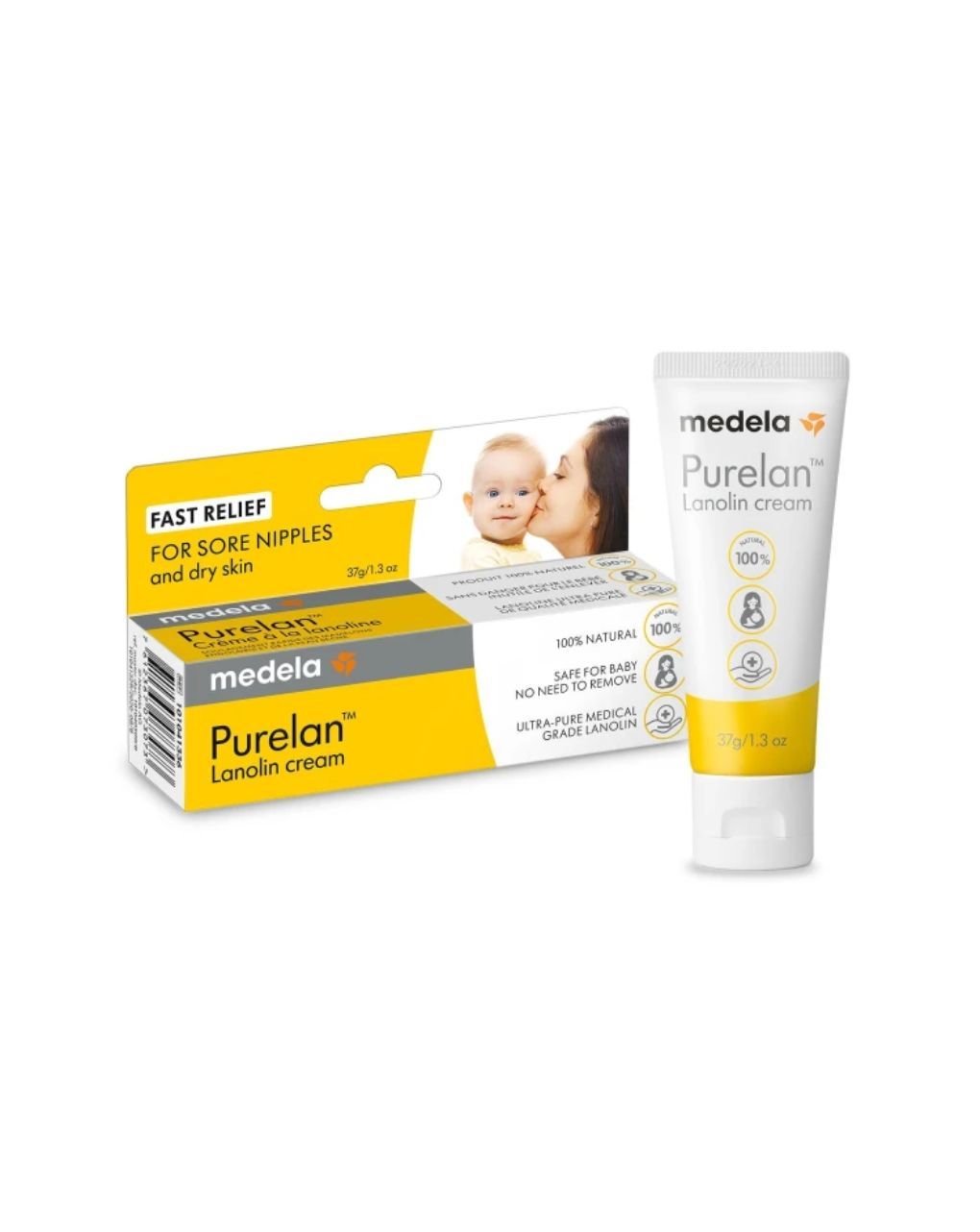 Medela κρέμα θηλών με λανολίνη purelan 37gr - Medela