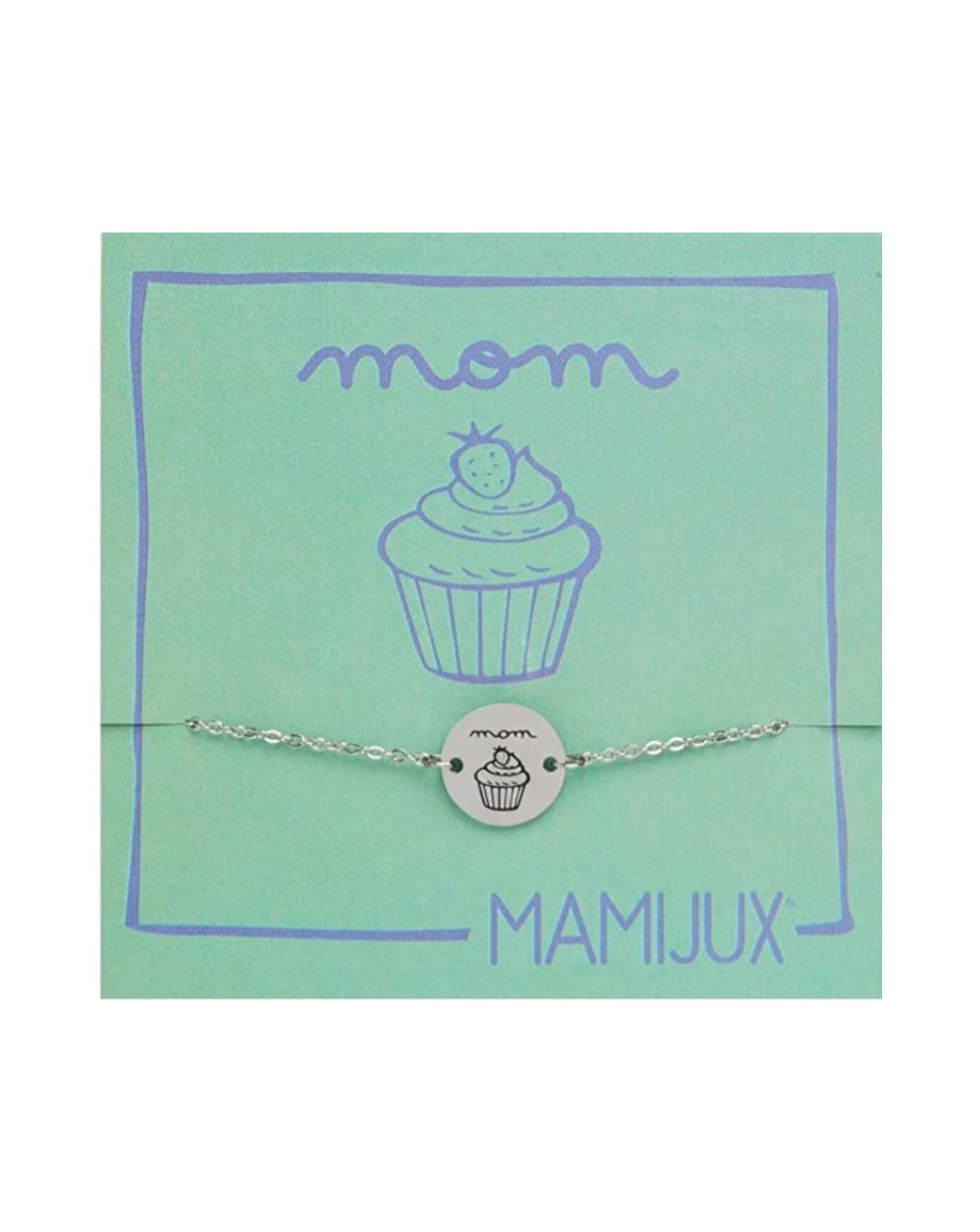Mamijux  βραχιόλι mom to be σχέδιο cupcake