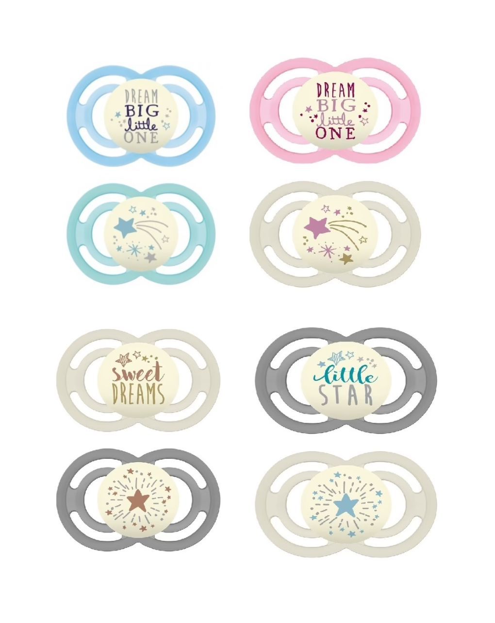 Mam πιπίλα σιλικόνης perfect night  6-16 μηνών+ 2τεμ, σε διάφορα σχέδια