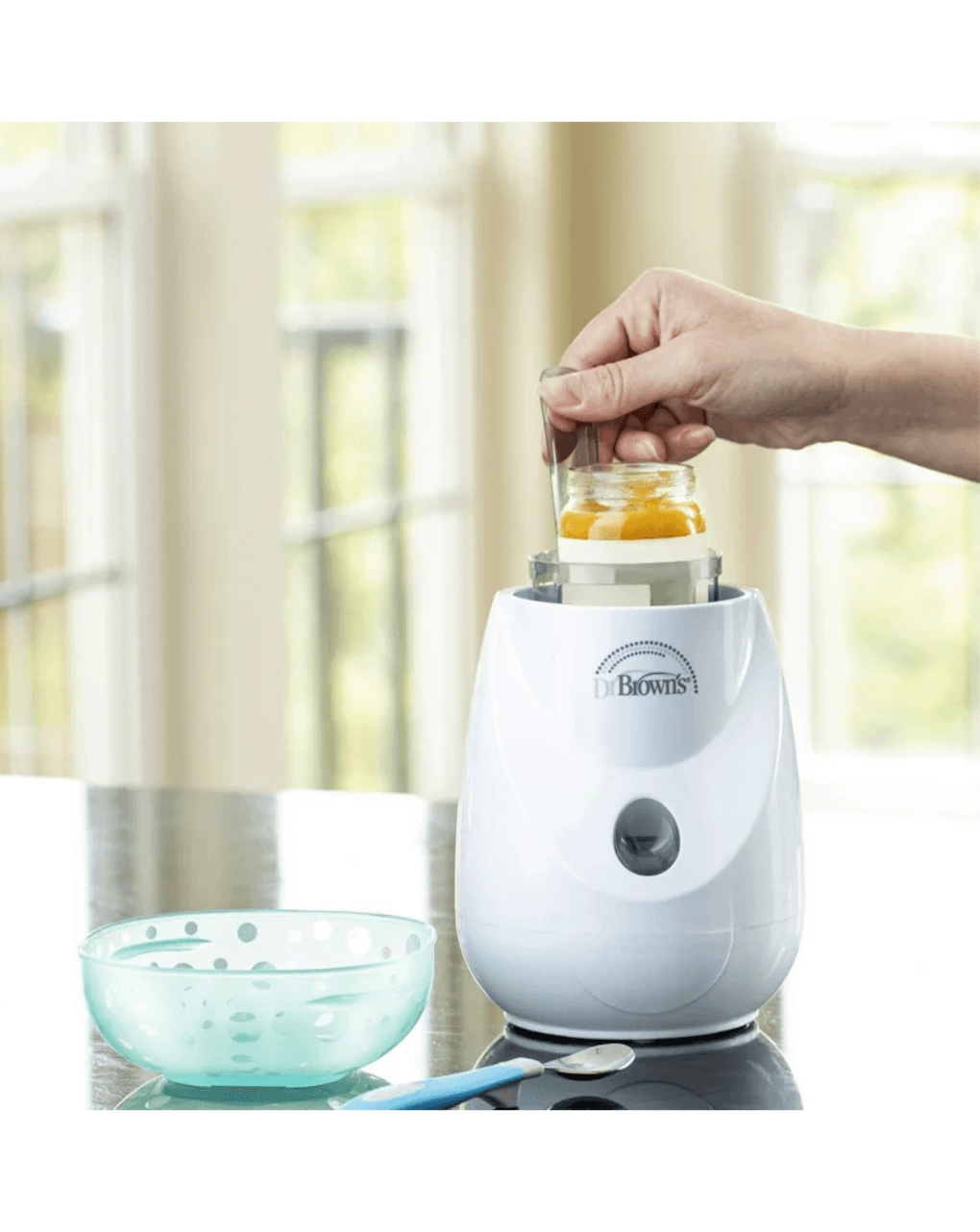 Dr. brown's insta-feed θερμαντήρας μπιμπερό & βρεφικής τροφής με λειτουργία αποστείρωσης ac185 - Dr Browns