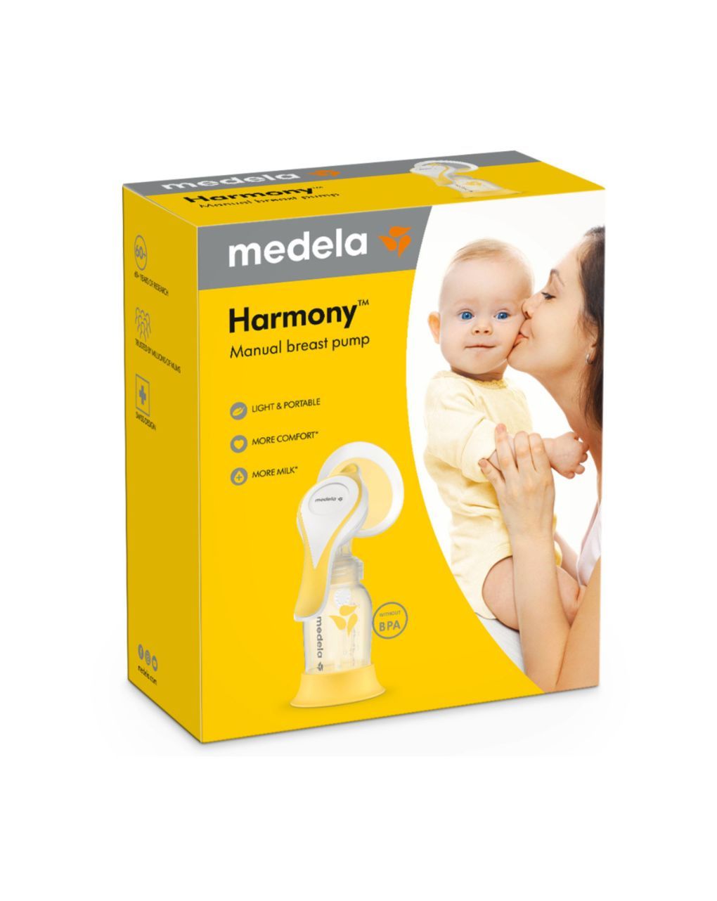 Medela χειροκίνητο θήλαστρο harmony flex™ 2-phase - Medela