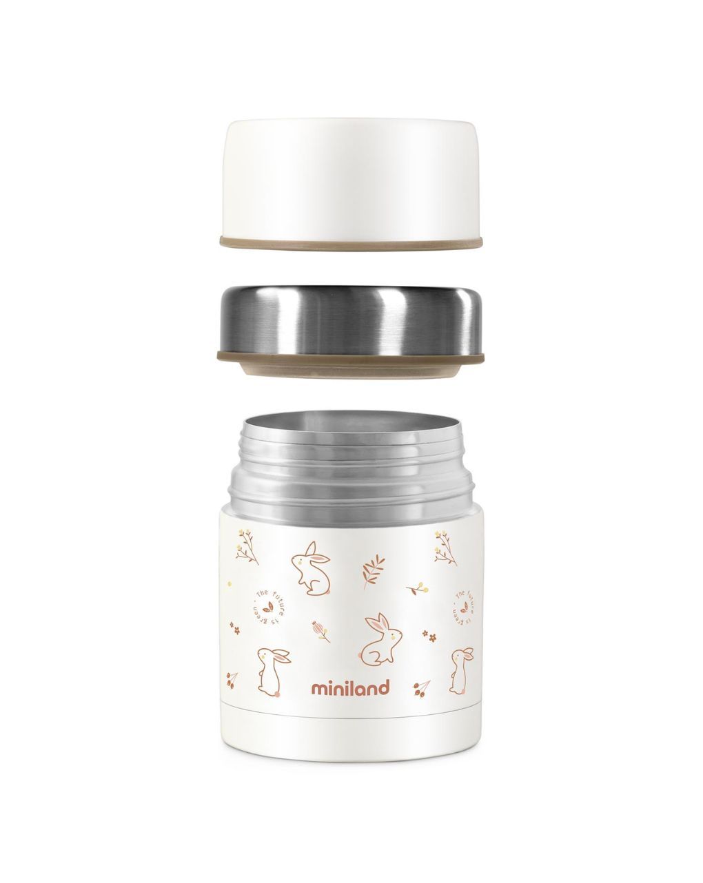 Miniland natur food thermos bunny - Miniland