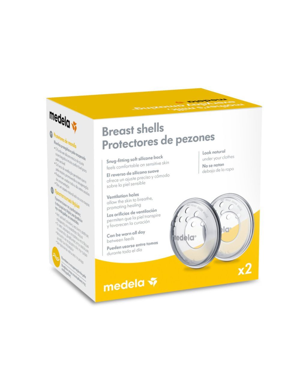Medela προστατευτικά θηλών breast shells - Medela