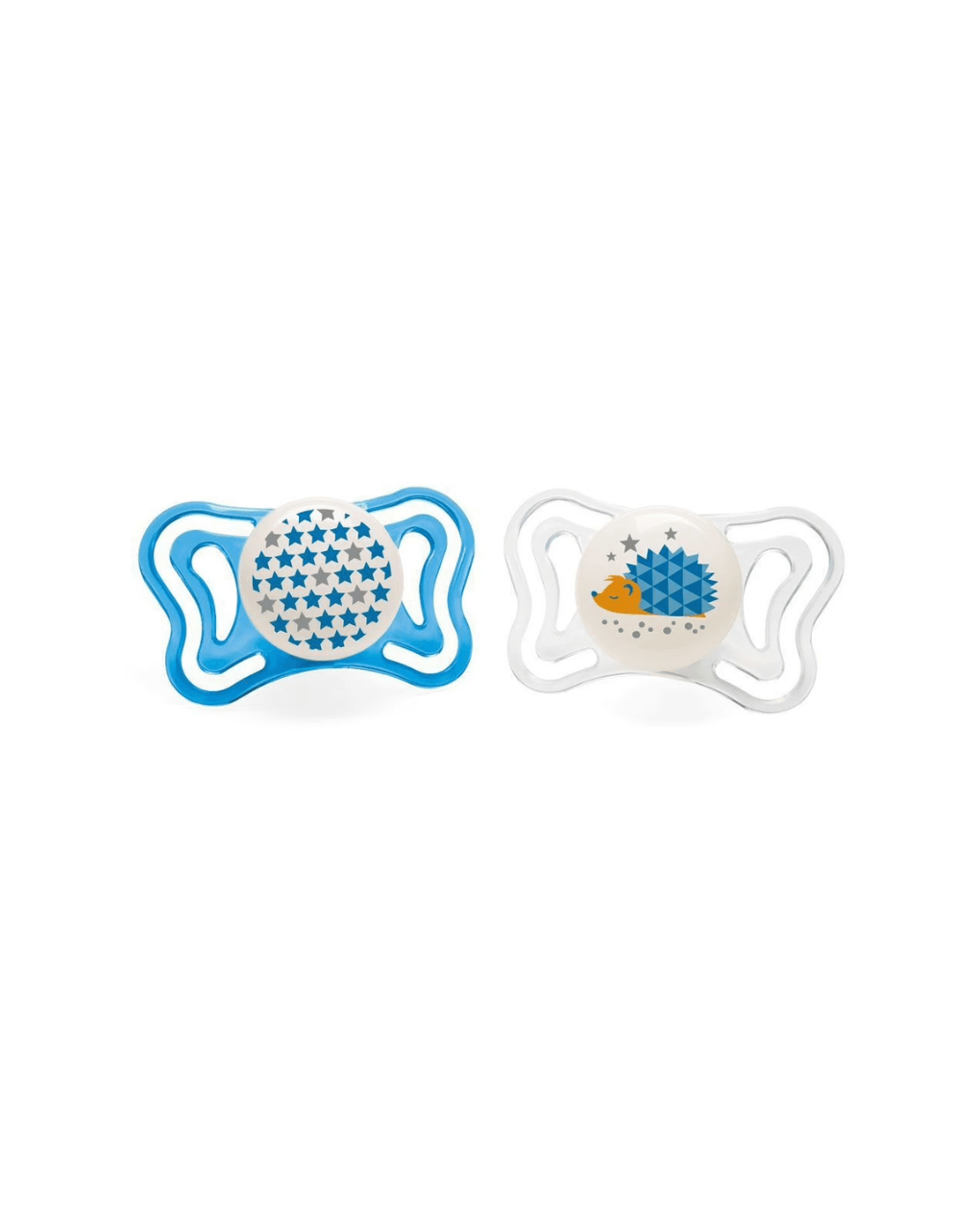 Chicco πιπίλες physioforma light 16-36m νύχτας 2τμχ (σχέδια) c10-71035-41 - Chicco