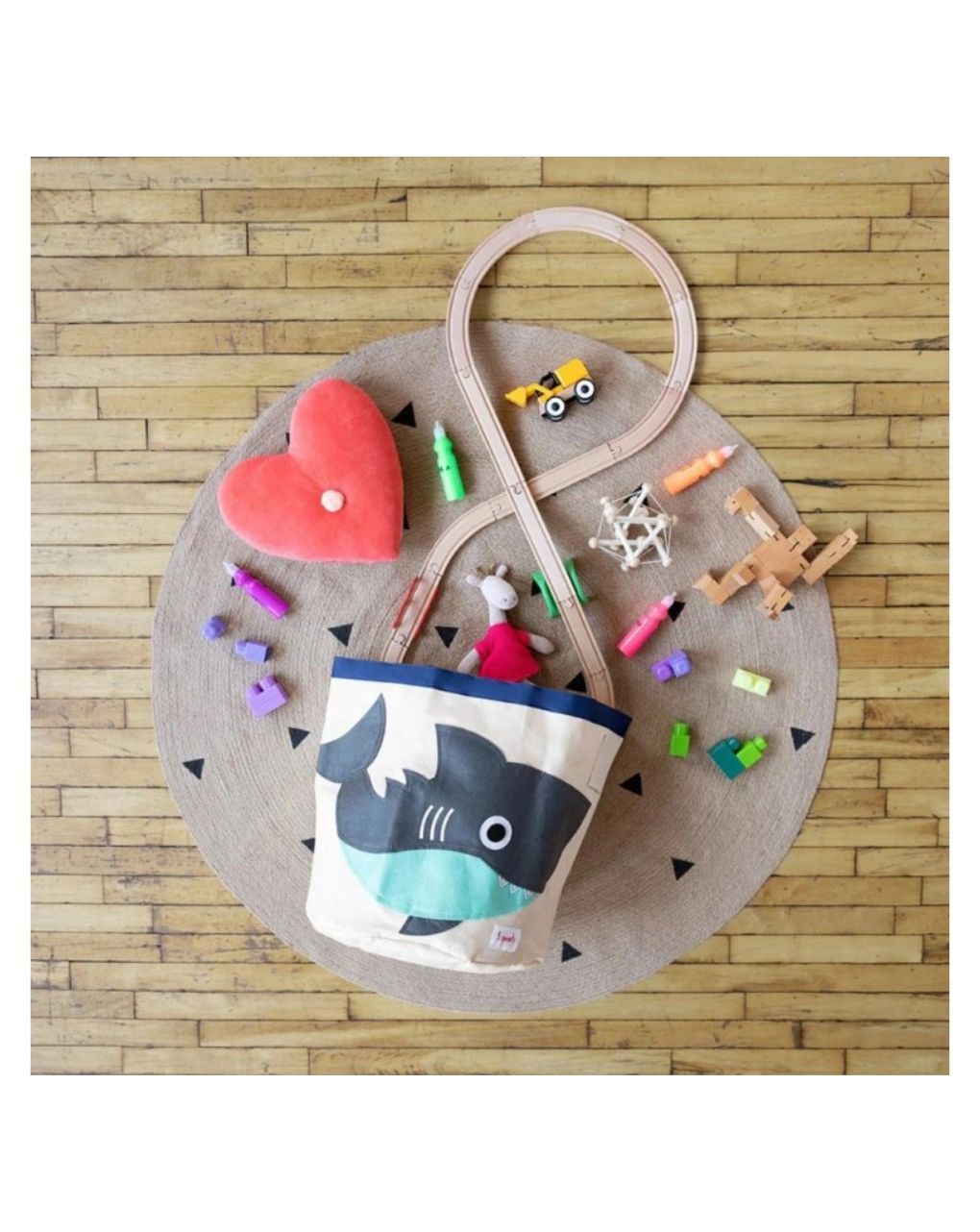 3sprouts καλάθι αποθήκευσης shark - 3 sprouts