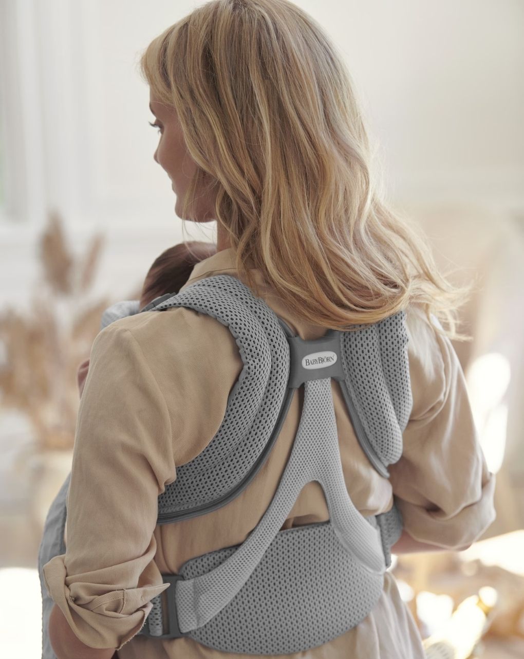 Babybjörn μάρσιπος move 3d mesh grey 99018 - Baby Bjorn