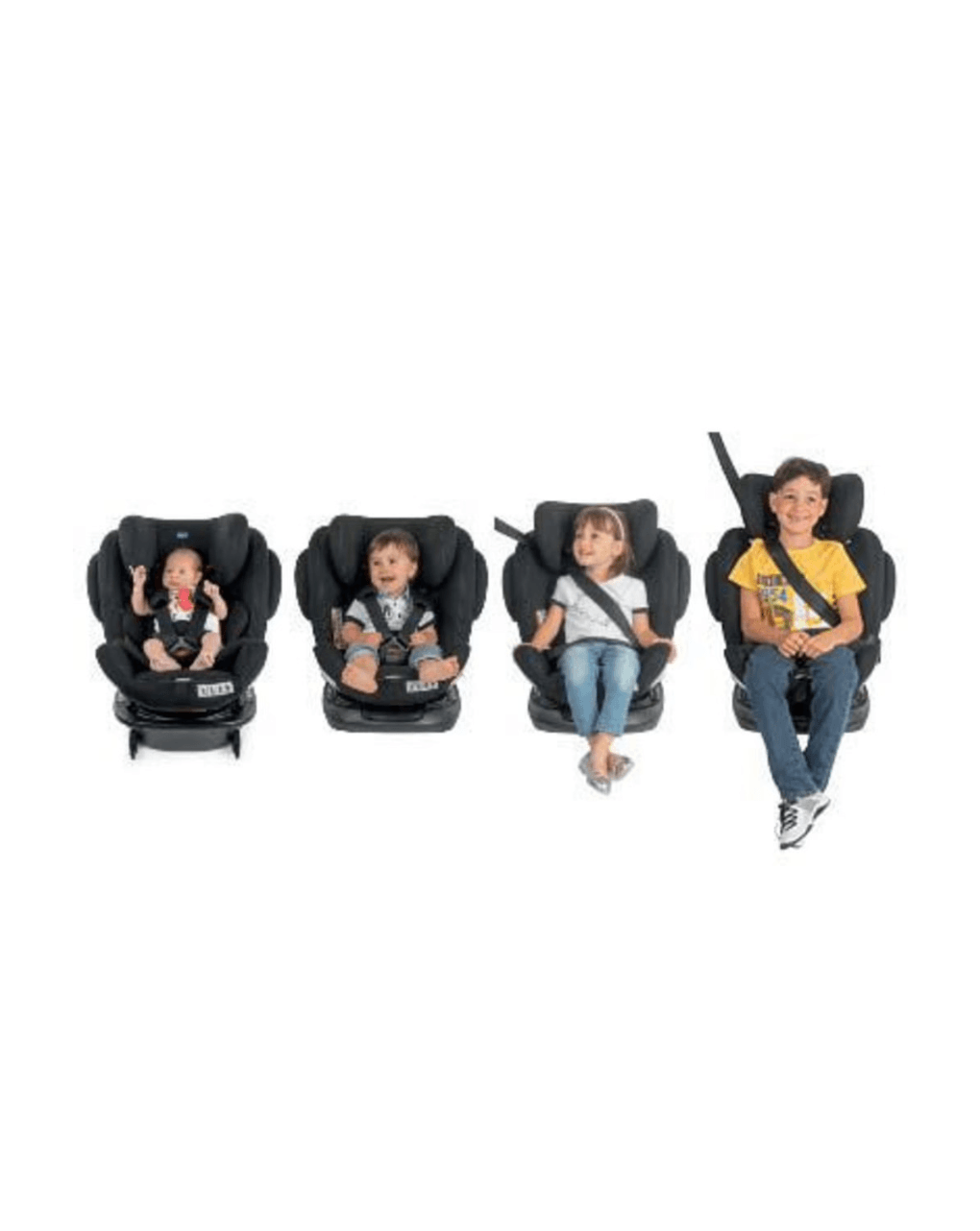 Chicco κάθισμα αυτοκινήτου unico plus air (group 0_1 _2_3) black air - Chicco