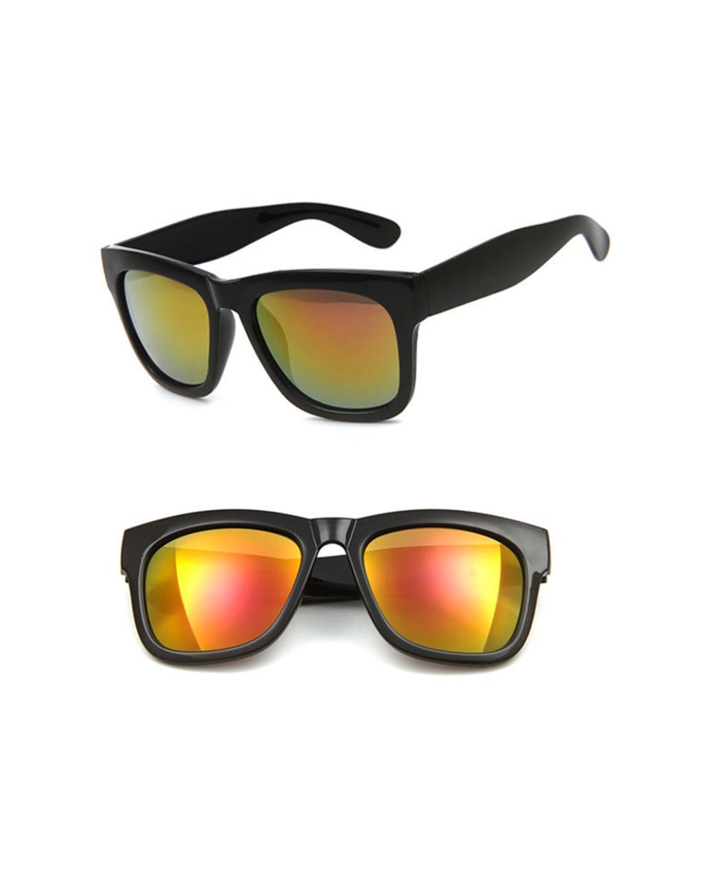 Monkey monkey γυαλιά ηλίου μαύρα με φακούς καθρέπτη