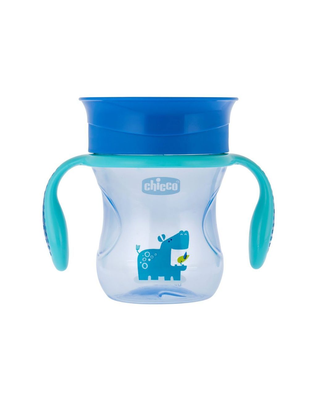Chicco εκπαιδευτικό ποτήρι perfect 360◦ 200ml 12m+ μπλε f04-06951-20-01