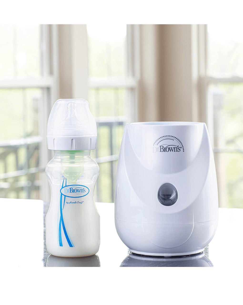 Dr. brown's insta-feed θερμαντήρας μπιμπερό & βρεφικής τροφής με λειτουργία αποστείρωσης ac185 - Dr Browns