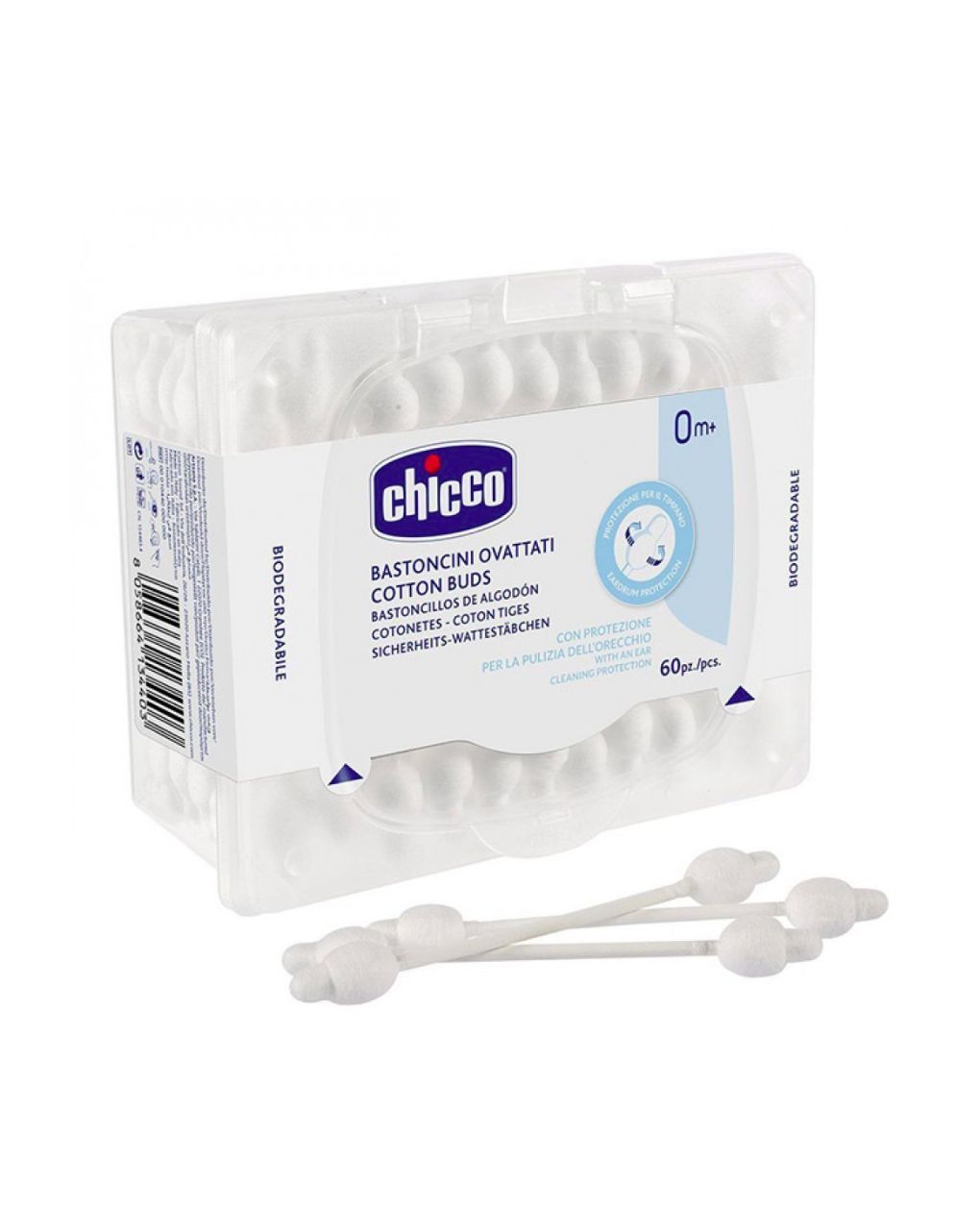 Chicco ωτοκαθαριστές ασφαλείας 60τμχ h08-10440-00