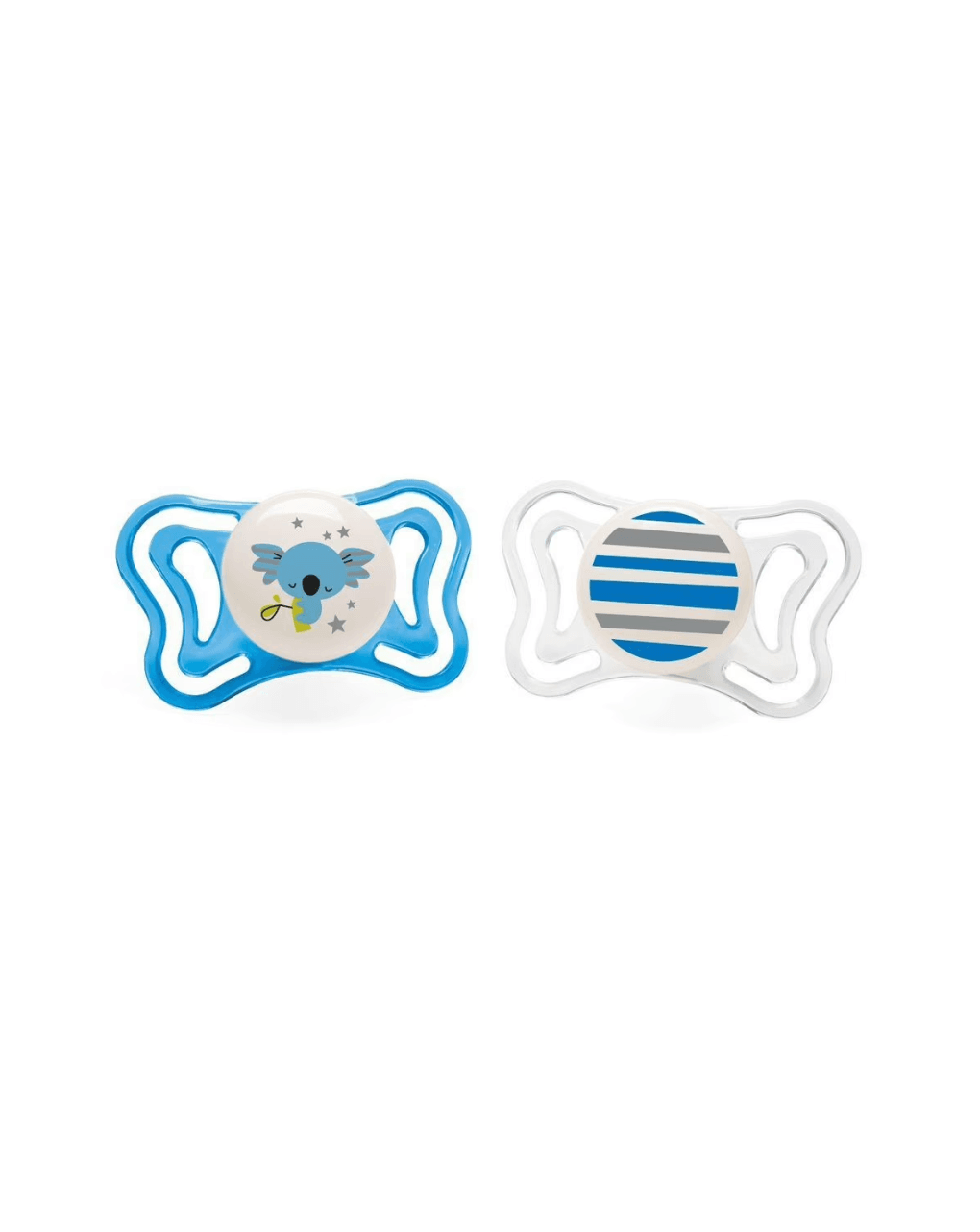 Chicco πιπίλες physioforma light 6-16m νύχτας 2τμχ (σχέδια) c10-71033-41 - Chicco