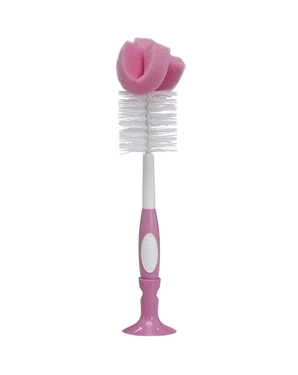 Dr. brown's βούρτσα καθαρισμού μπιμπερό ροζ 112.70.1hc.137