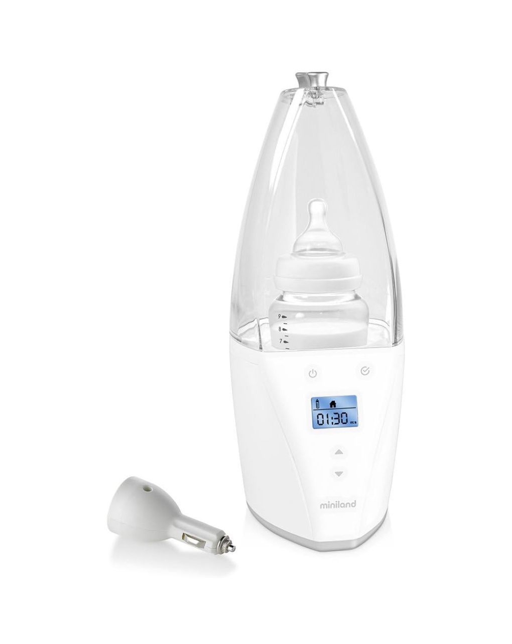 Miniland θερμαντήρας μπιμπερό warmy advanced silver ml89150 - Miniland