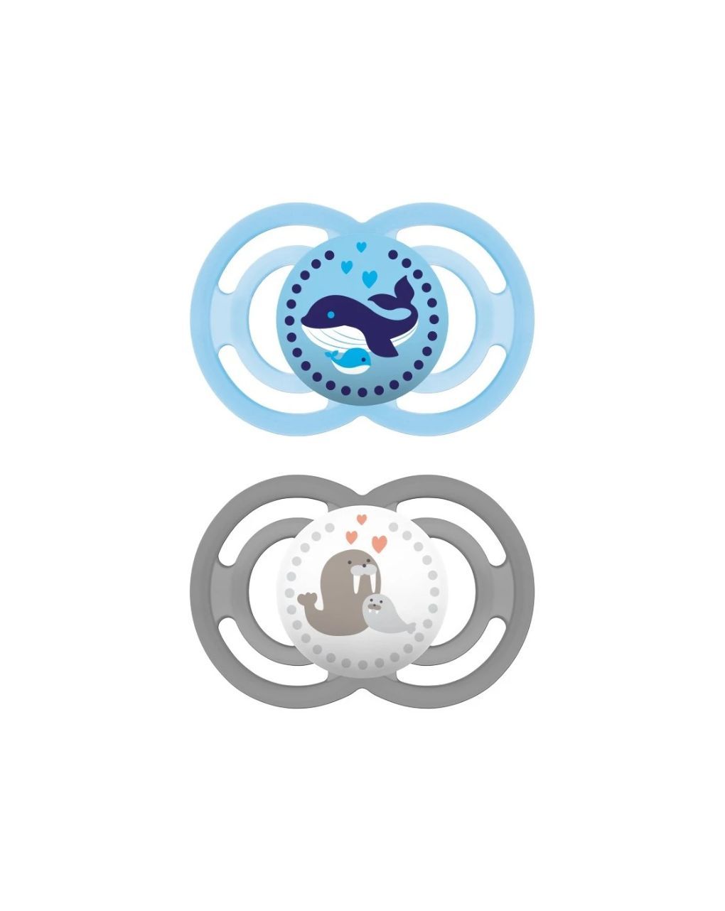 Mam πιπίλα σιλικόνης perfect 16 μηνών+ 2τεμ, σε διάφορα σχέδια