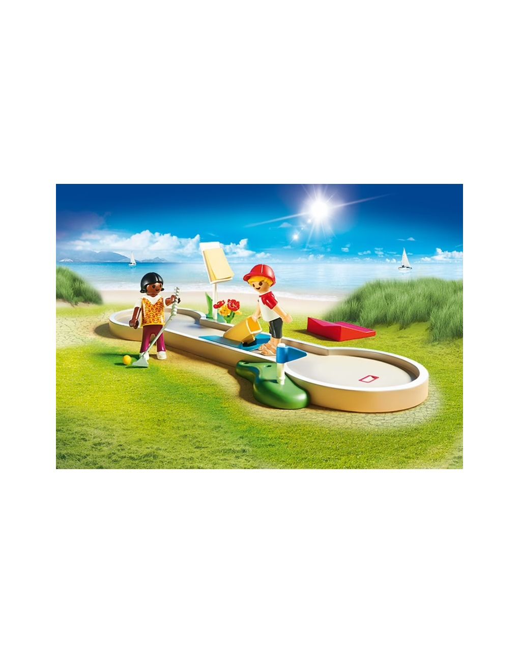 Playmobil family fun μίνι γκόλφ 70092 - Playmobil, Playmobil Family Fun