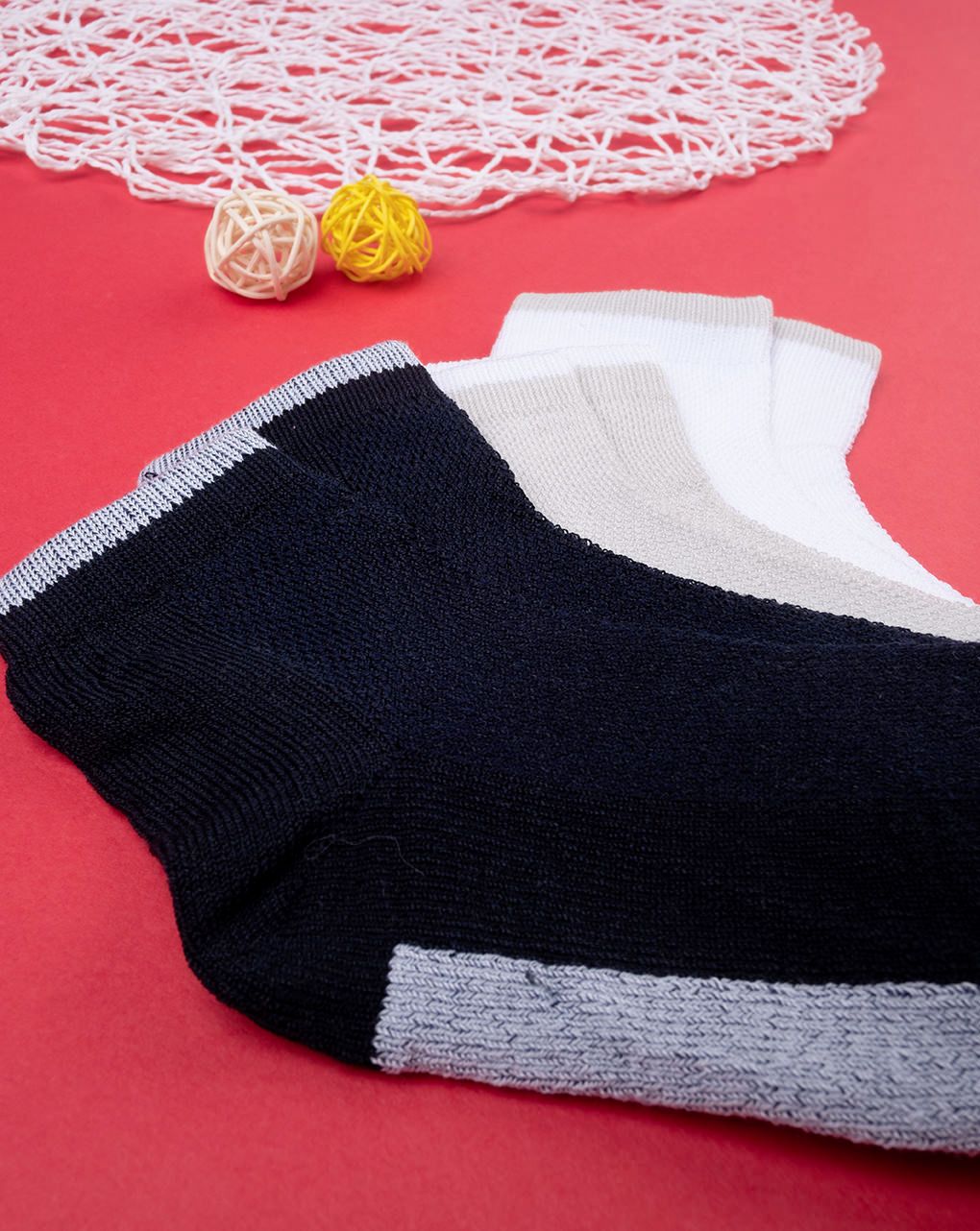 παιδικές κάλτσες πακέτο x3 τμχ για αγόρι - Prénatal