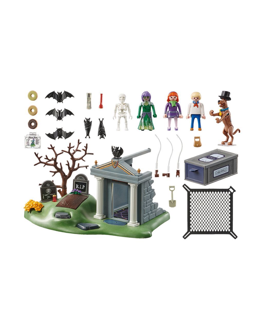Playmobil scooby-doo περιπέτεια στο νεκροταφείο 70362 - Playmobil, Playmobil Scooby-Doo