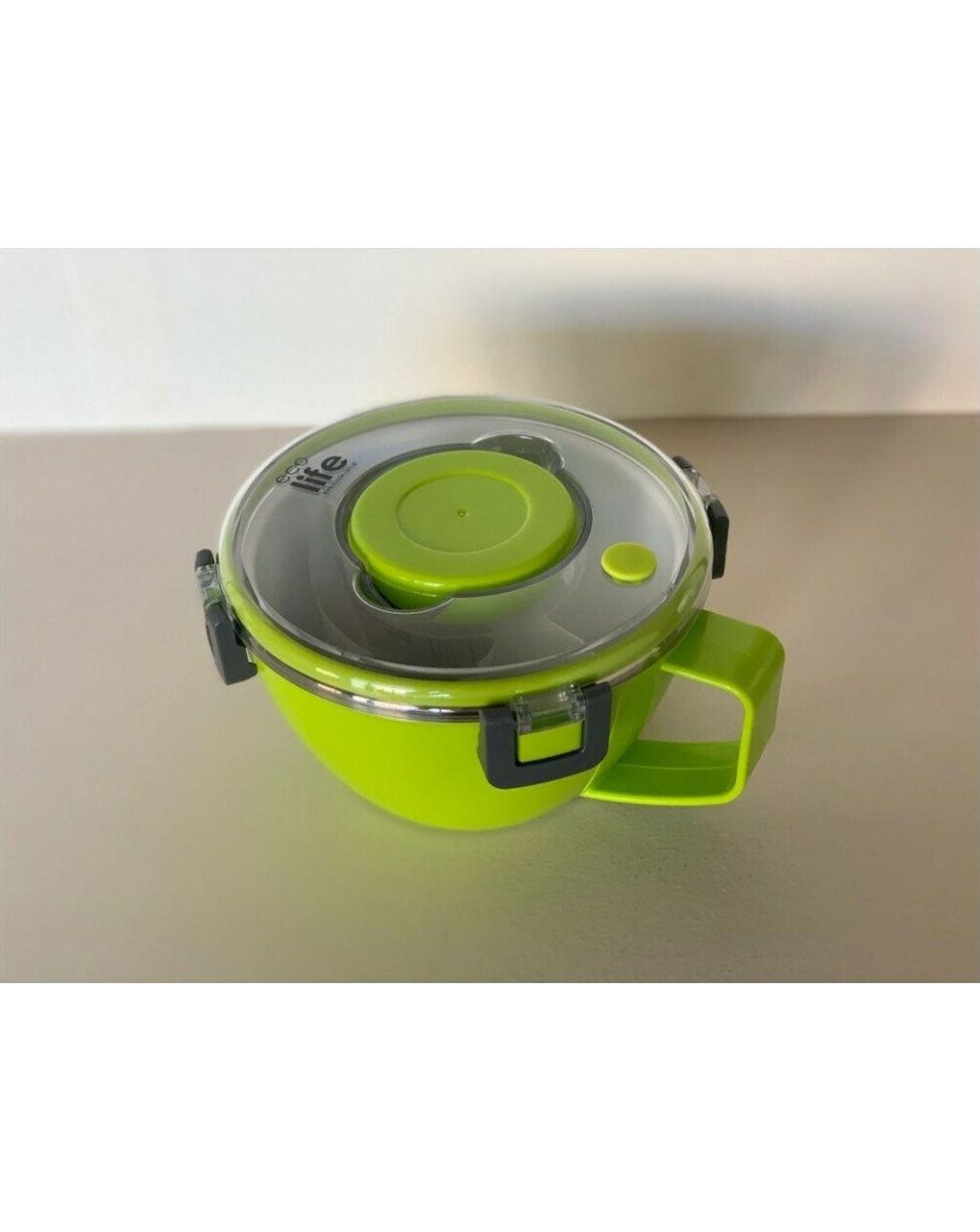 Ecolife φαγητοδοχείο thermos με χώρισμα 850ml green 33-bo-9072 - Ecolife