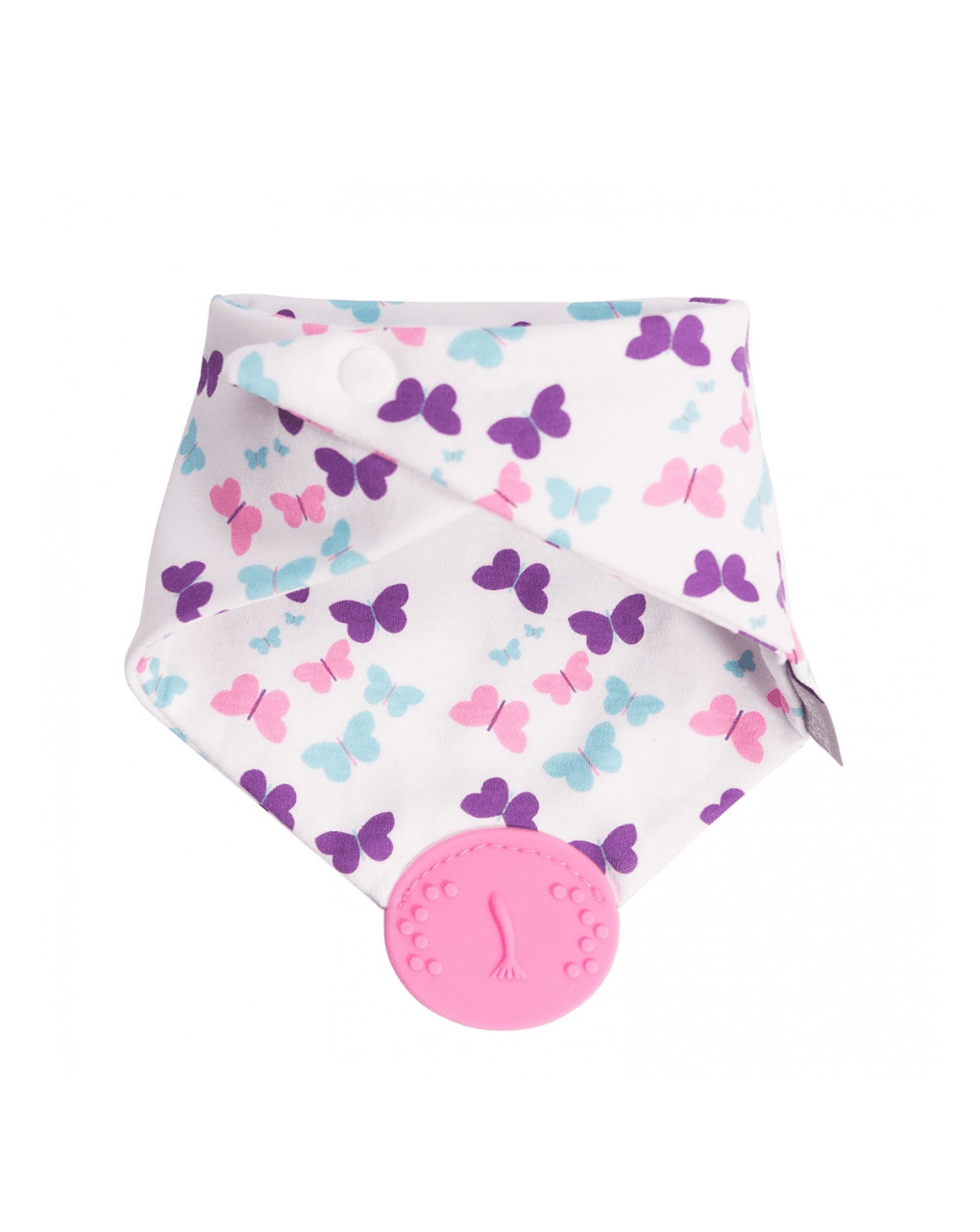 Cheeky chompers σαλιάρα και μασητικό butterfly world