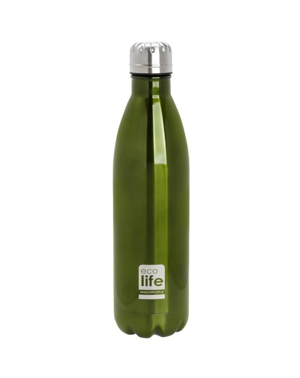 Ecolife μεταλλικός θερμός 750ml green 33-bo-3001 - Ecolife