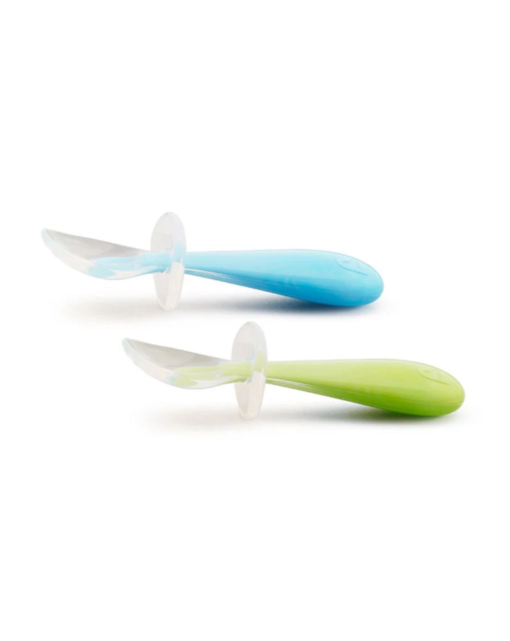 Munchkin κουτάλια σιλικόνης 2τμχ 6m+ (2 σχέδια) 11220 - Munchkin