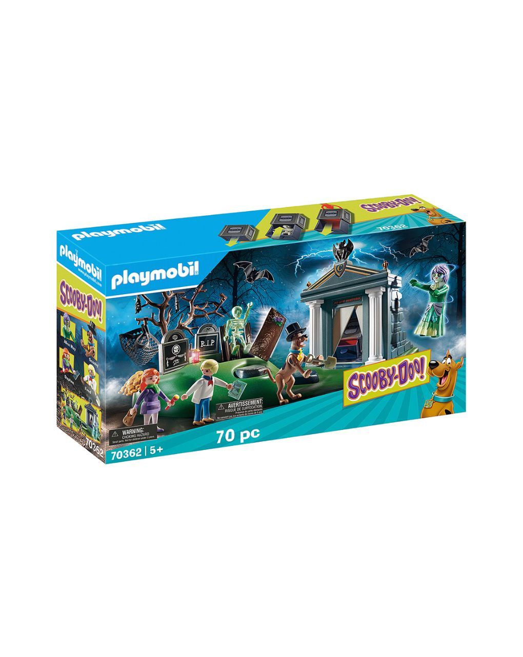 Playmobil scooby-doo περιπέτεια στο νεκροταφείο 70362 - Playmobil, Playmobil Scooby-Doo