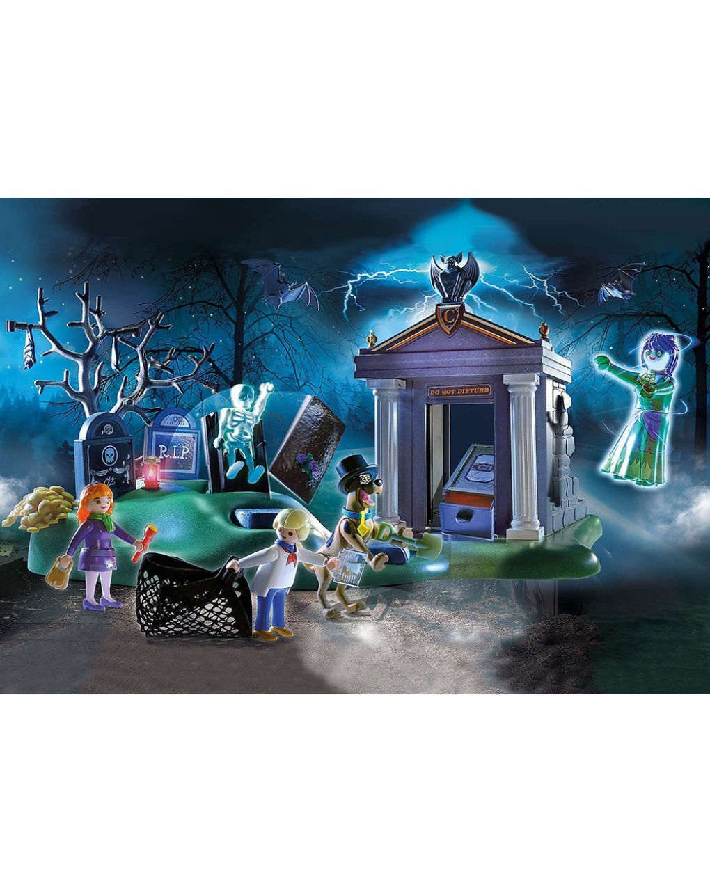 Playmobil scooby-doo περιπέτεια στο νεκροταφείο 70362 - Playmobil, Playmobil Scooby-Doo