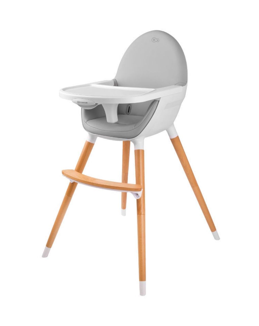 Kinderkraft καρεκλάκι φαγητού μετατρεπόμενο 2 σε 1 fini all grey kkkfinigryleg0 - Kinderkraft