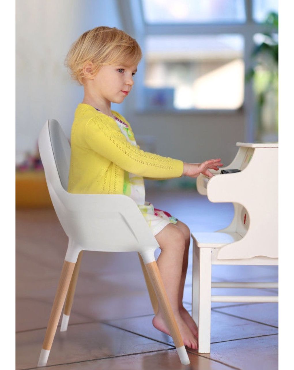 Kinderkraft καρεκλάκι φαγητού μετατρεπόμενο 2 σε 1 fini all grey kkkfinigryleg0 - Kinderkraft