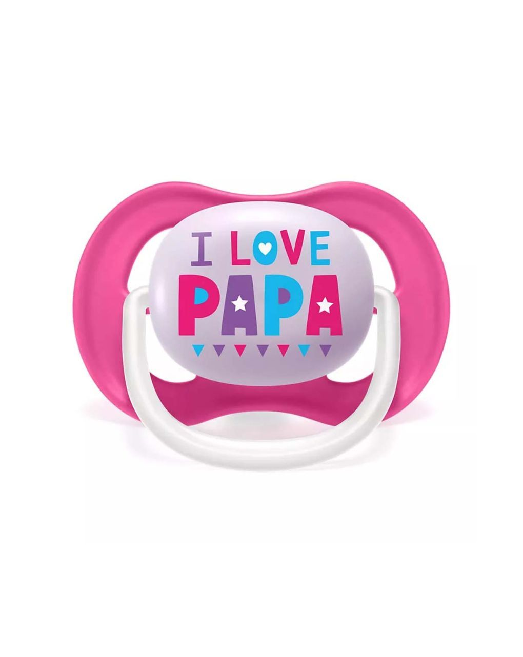 Philips avent πιπίλες ultra air pacifier 2τμχ i love papa 6-18m, scf080/04 - Philips Avent