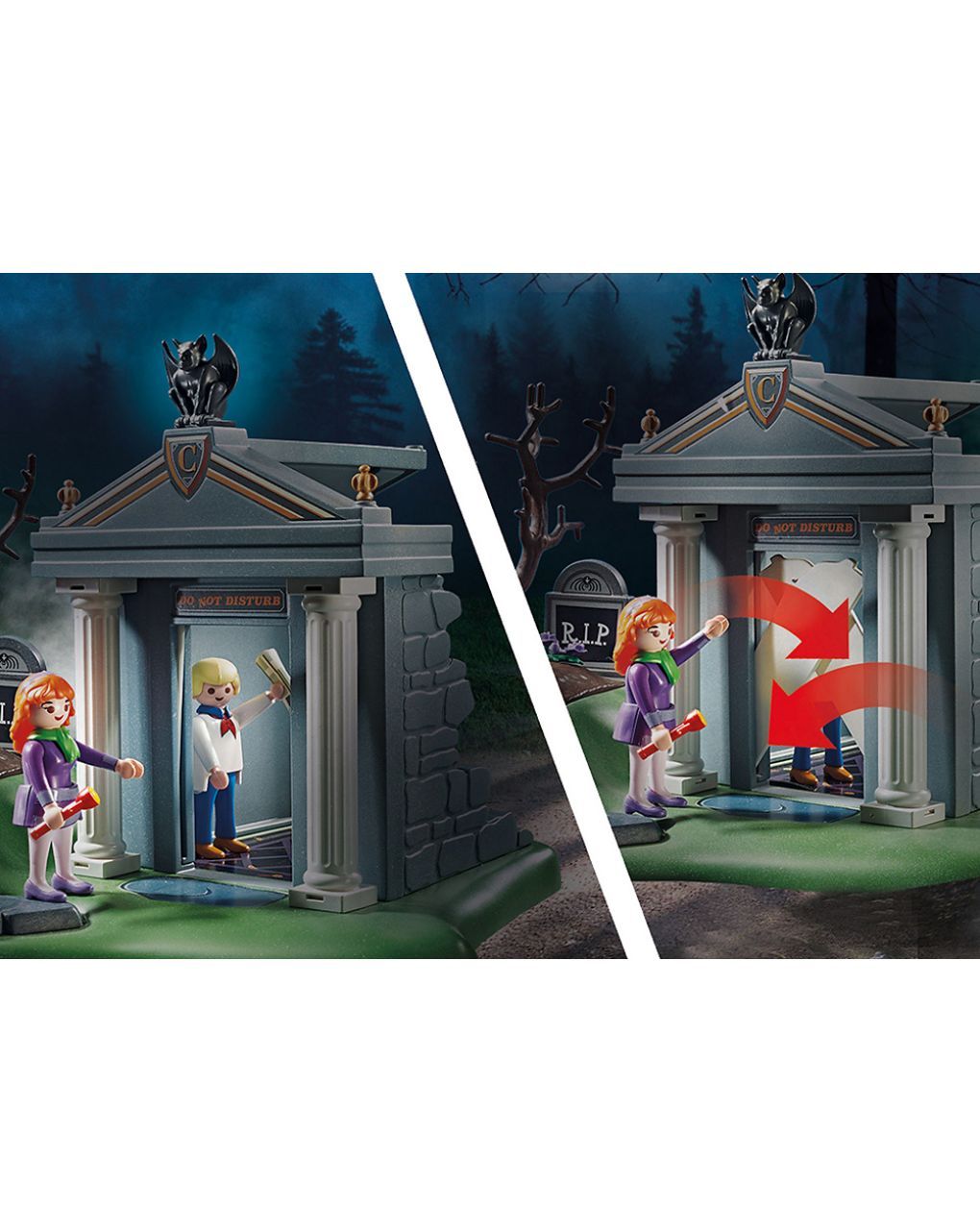 Playmobil scooby-doo περιπέτεια στο νεκροταφείο 70362 - Playmobil, Playmobil Scooby-Doo