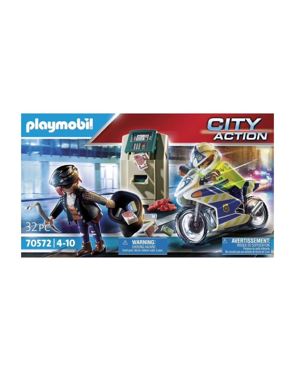 Playmobil city action διάρρηξη στο ατμ 70572 - Playmobil, Playmobil 1.2.3