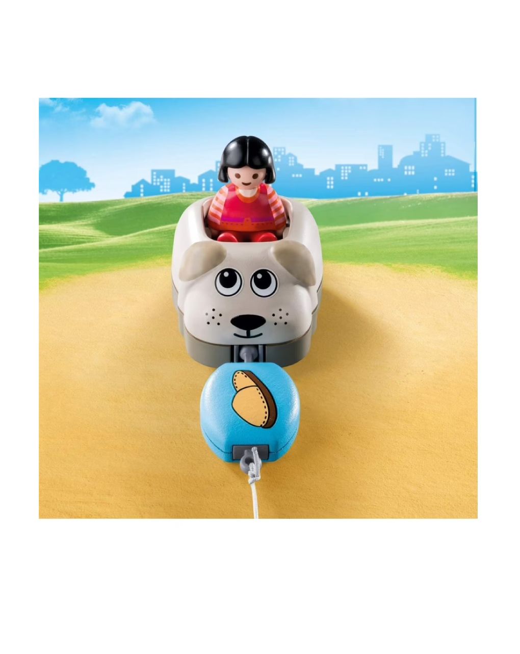 Playmobil 1.2.3 τρενάκι με βαγόνι-σκυλάκι 70406 - Playmobil, Playmobil 1.2.3