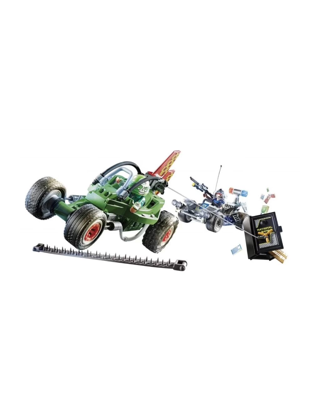 Playmobil city action αστυνομική καταδίωξη go-kart 70577 - Playmobil, Playmobil City Action