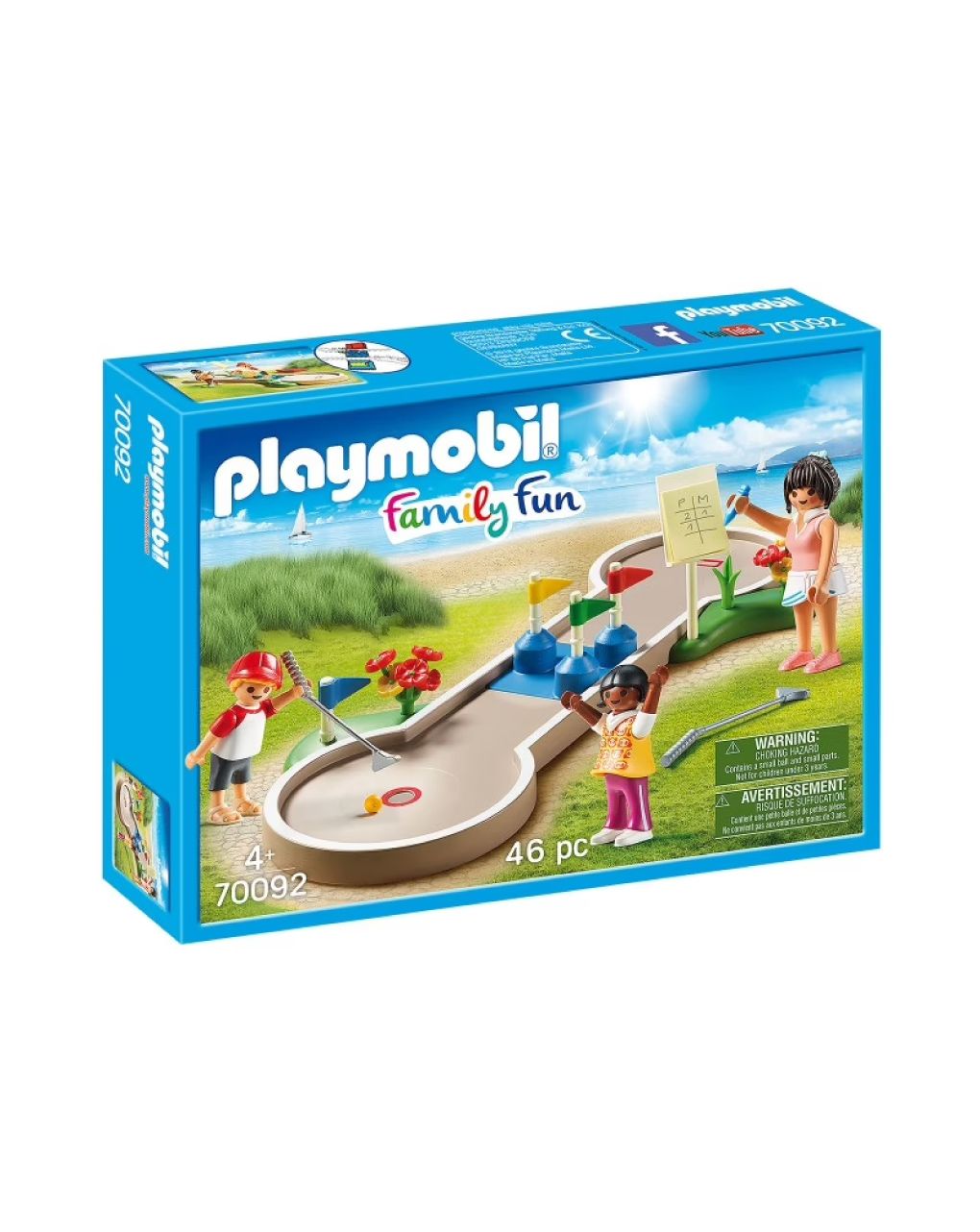 Playmobil family fun μίνι γκόλφ 70092