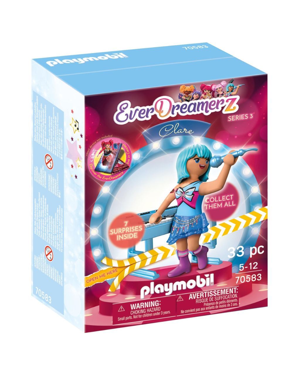 Playmobil everdreamerz clare - μουσικός κόσμος 70583 - Playmobil, Playmobil Εverdreamerz