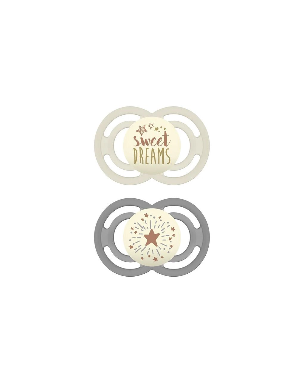 Mam πιπίλα σιλικόνης perfect night  6-16 μηνών+ 2τεμ, σε διάφορα σχέδια - Mam