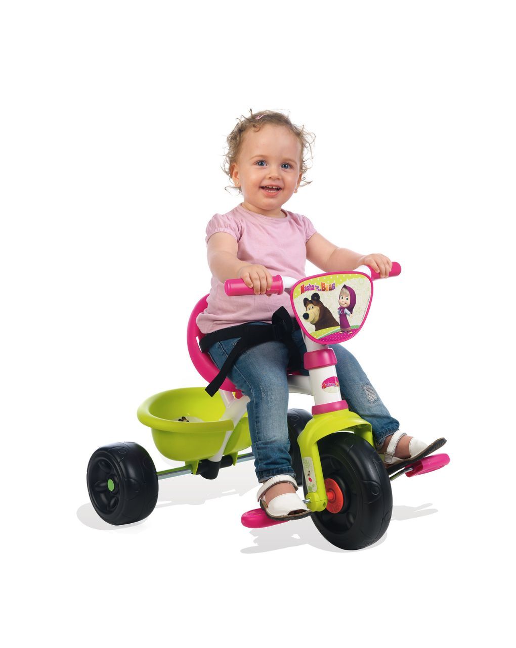 Smoby τρίλυκλο be move new masha & the bear 740300 - Smoby