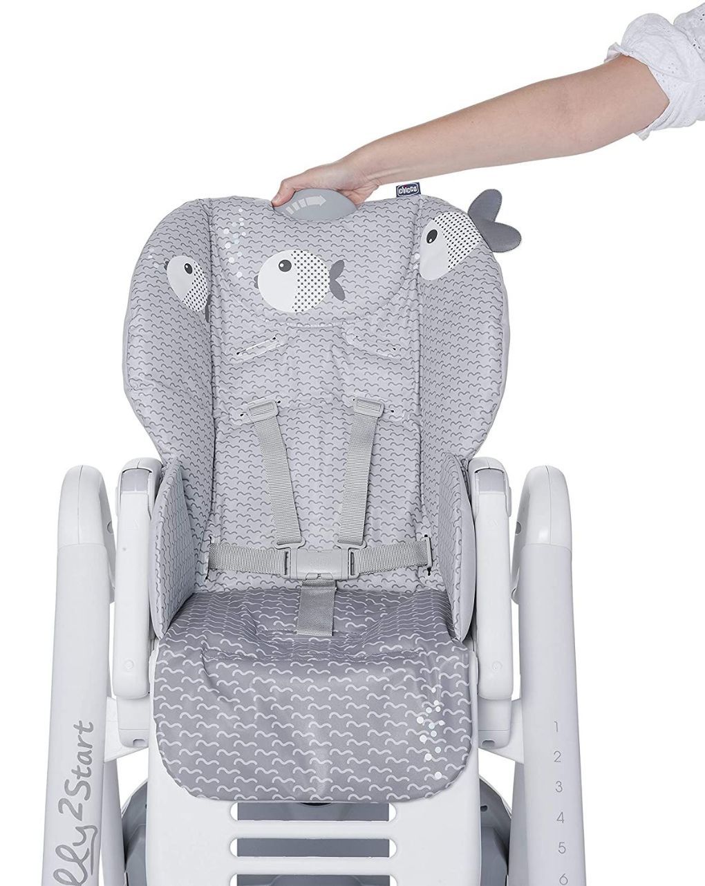 Chicco κάθισμα φαγητού polly 2 start dots p04-79205-39 - Chicco