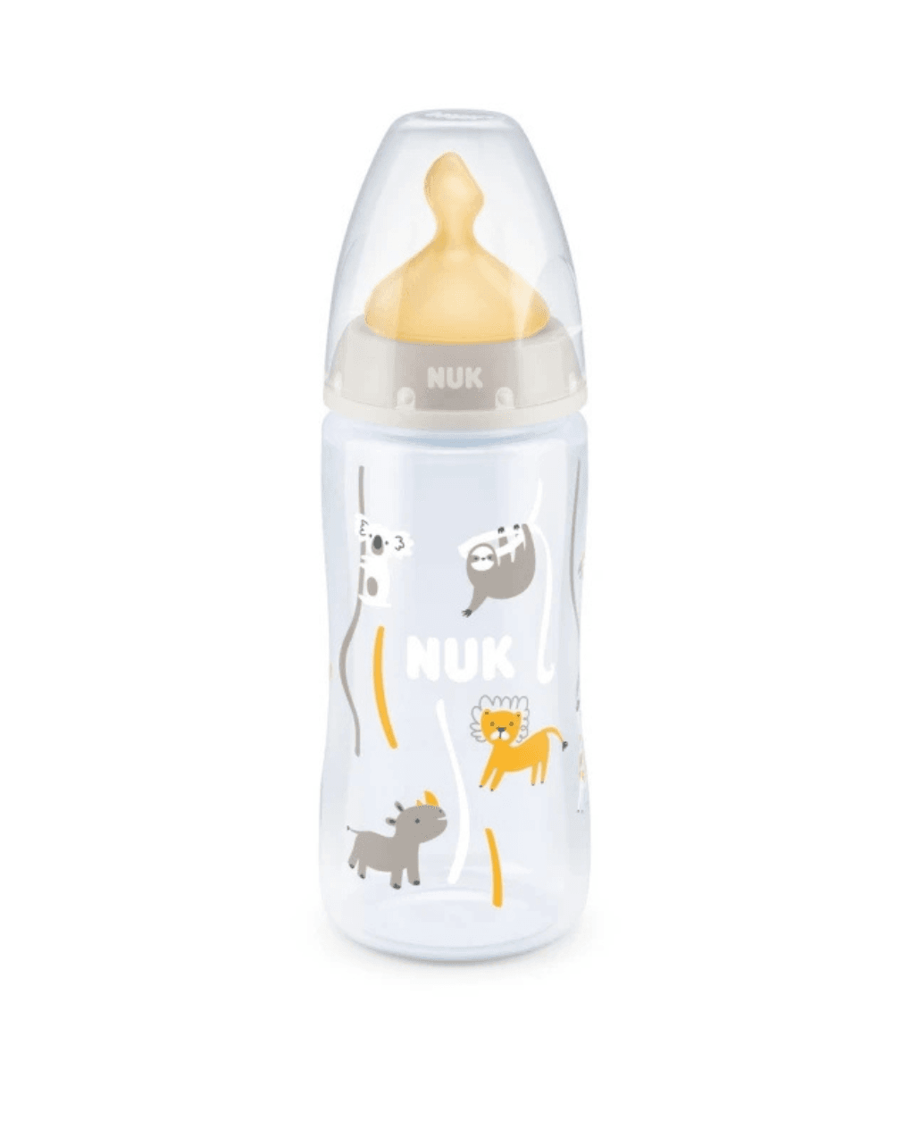 Nuk μπιμπερό first choice latex 0-6m 300ml (2 χρώματα) - Nuk