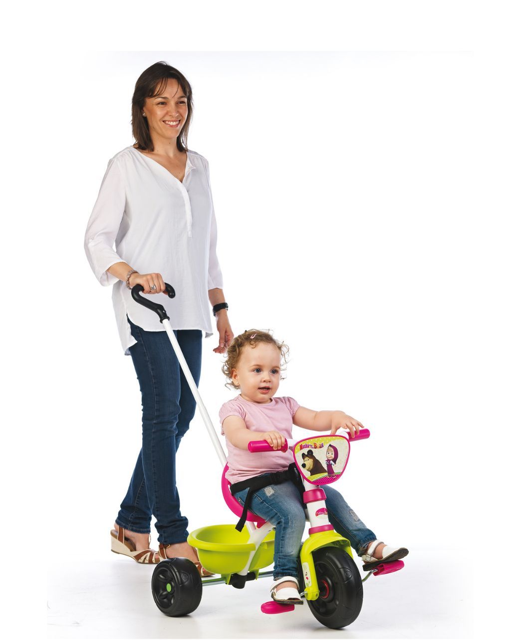 Smoby τρίλυκλο be move new masha & the bear 740300 - Smoby