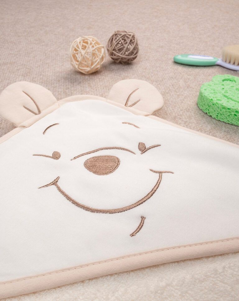 βρεφική μπουρνουζοπετσέτα winnie the pooh για αγόρι - Prénatal