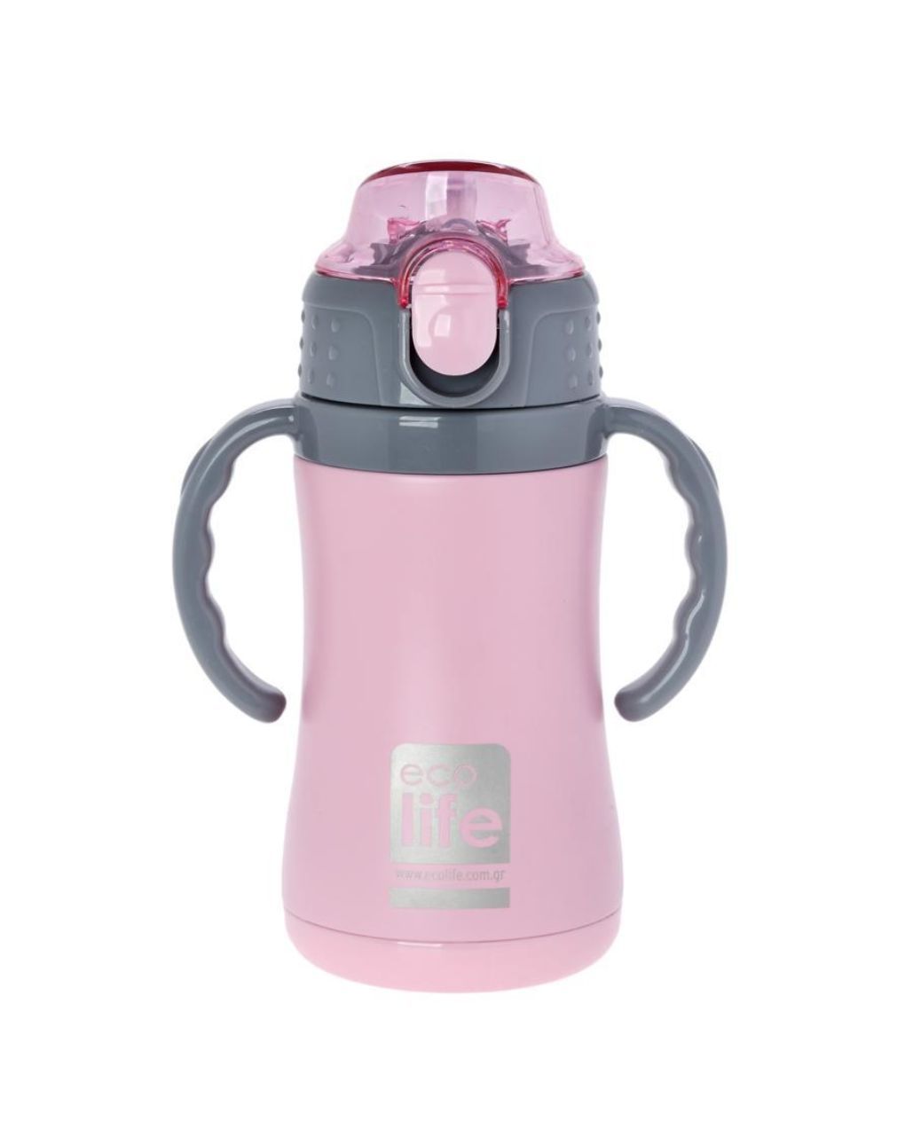 Ecolife ανοξείδωτο παγούρι kids thermos 300ml pink 33-bo-3005 - Ecolife