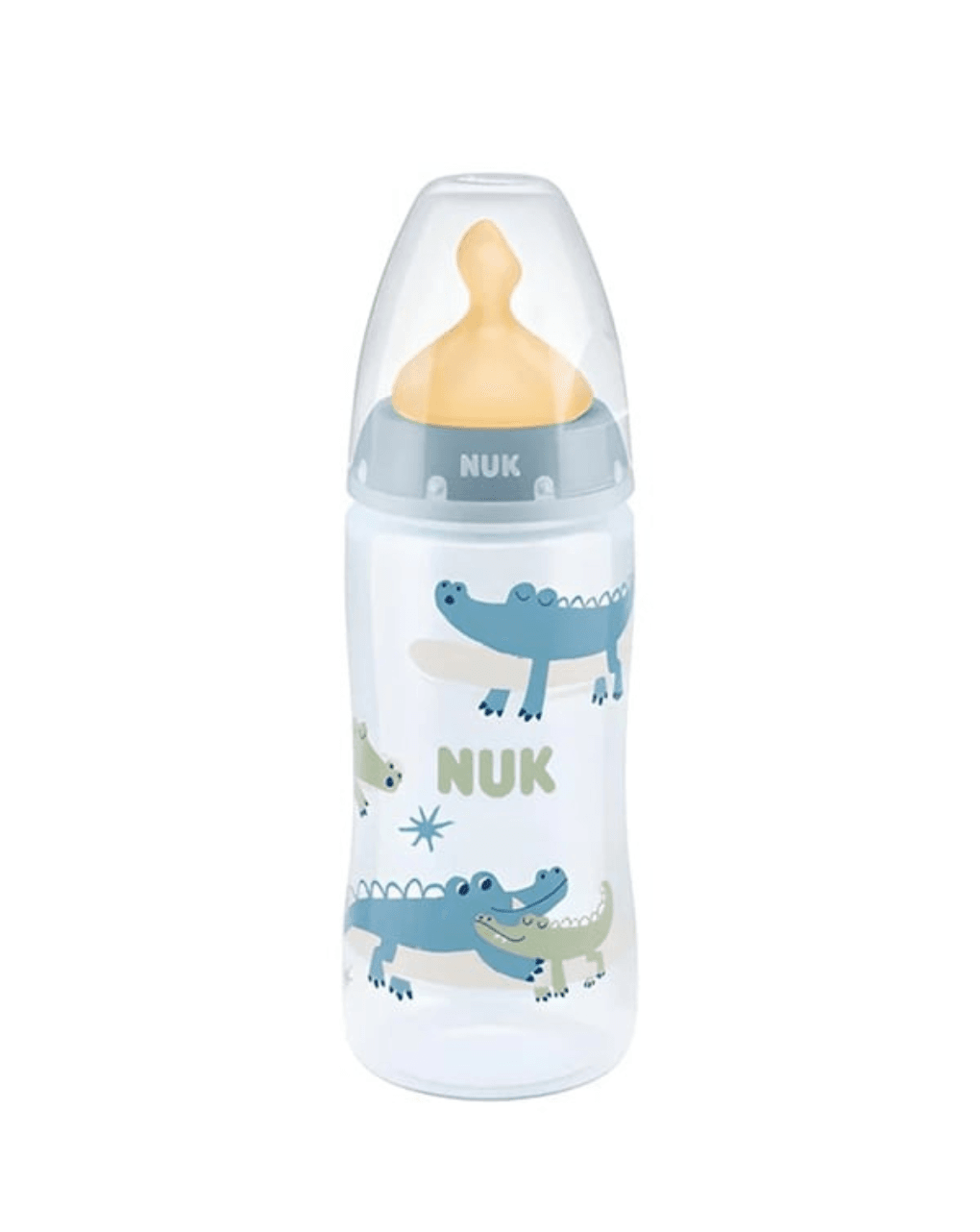 Nuk μπιμπερό first choice latex 0-6m 300ml (2 χρώματα)