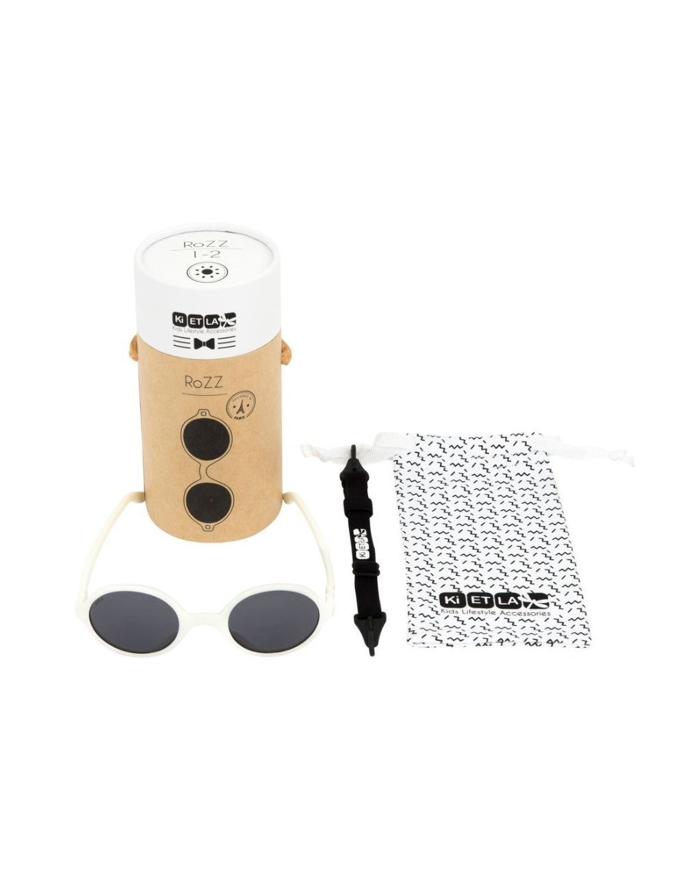 Kietla γυαλιά ηλίου rozz 2-4 ετών white - kietla