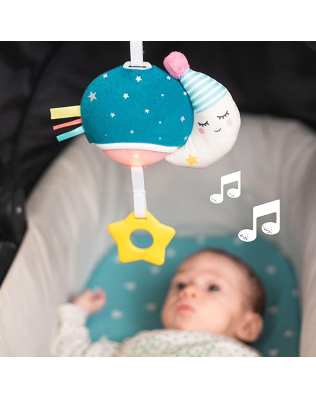 Taf toys κρεμαστό μουσικό παιχνίδι musical mini moon t-12585 - Taf-toys