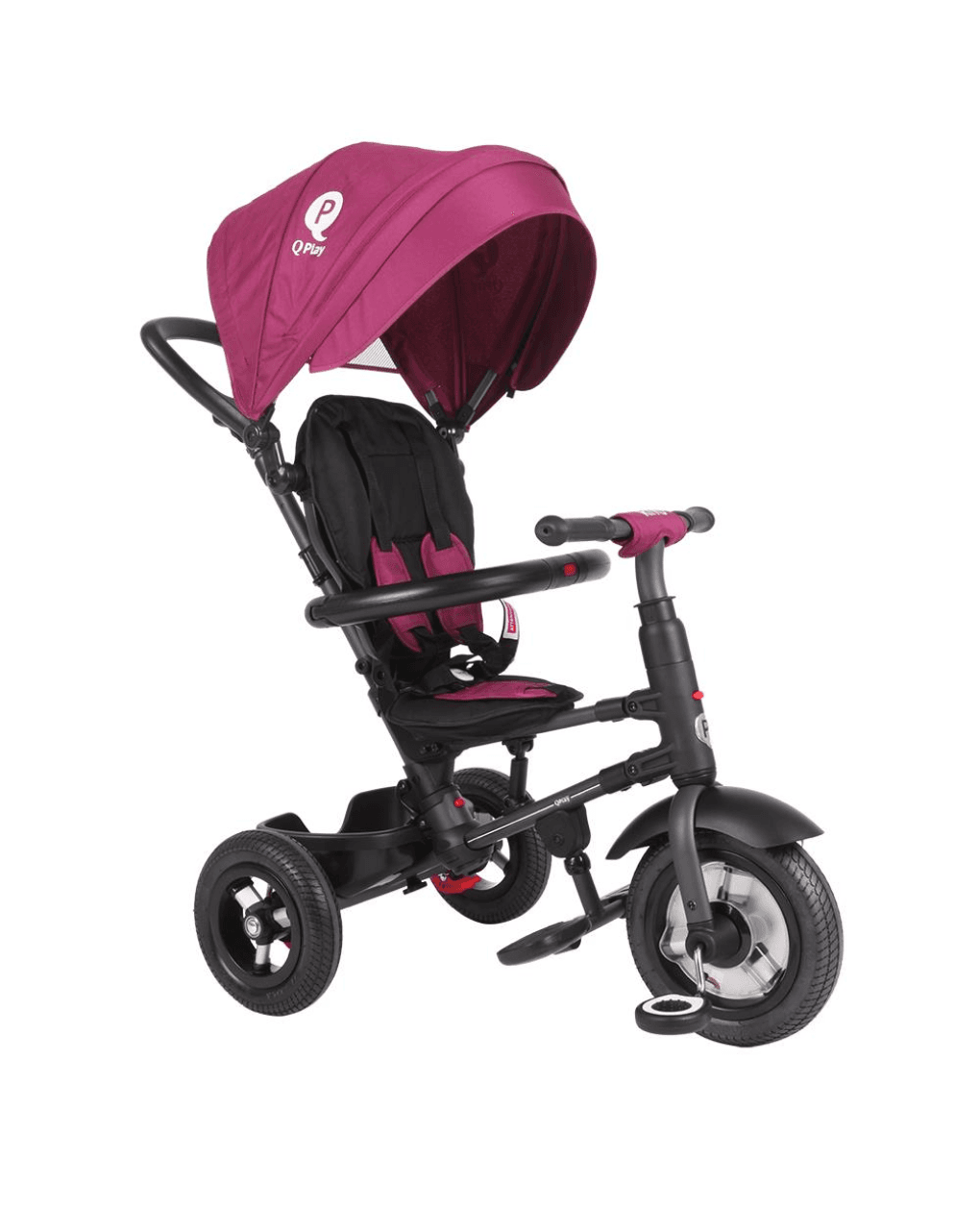 Qplay rito τρίκυκλο air wheels purple (01-1212040-05) - QPLAY